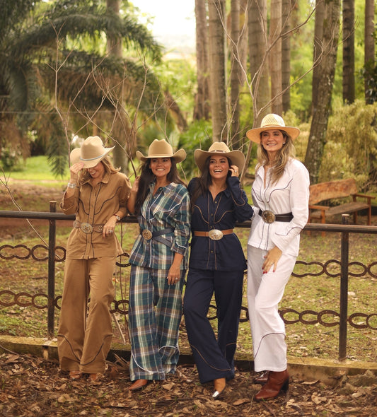 Pijama Alfaiataria Western