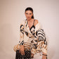 Conjunto Kimono e Calça Reflexo