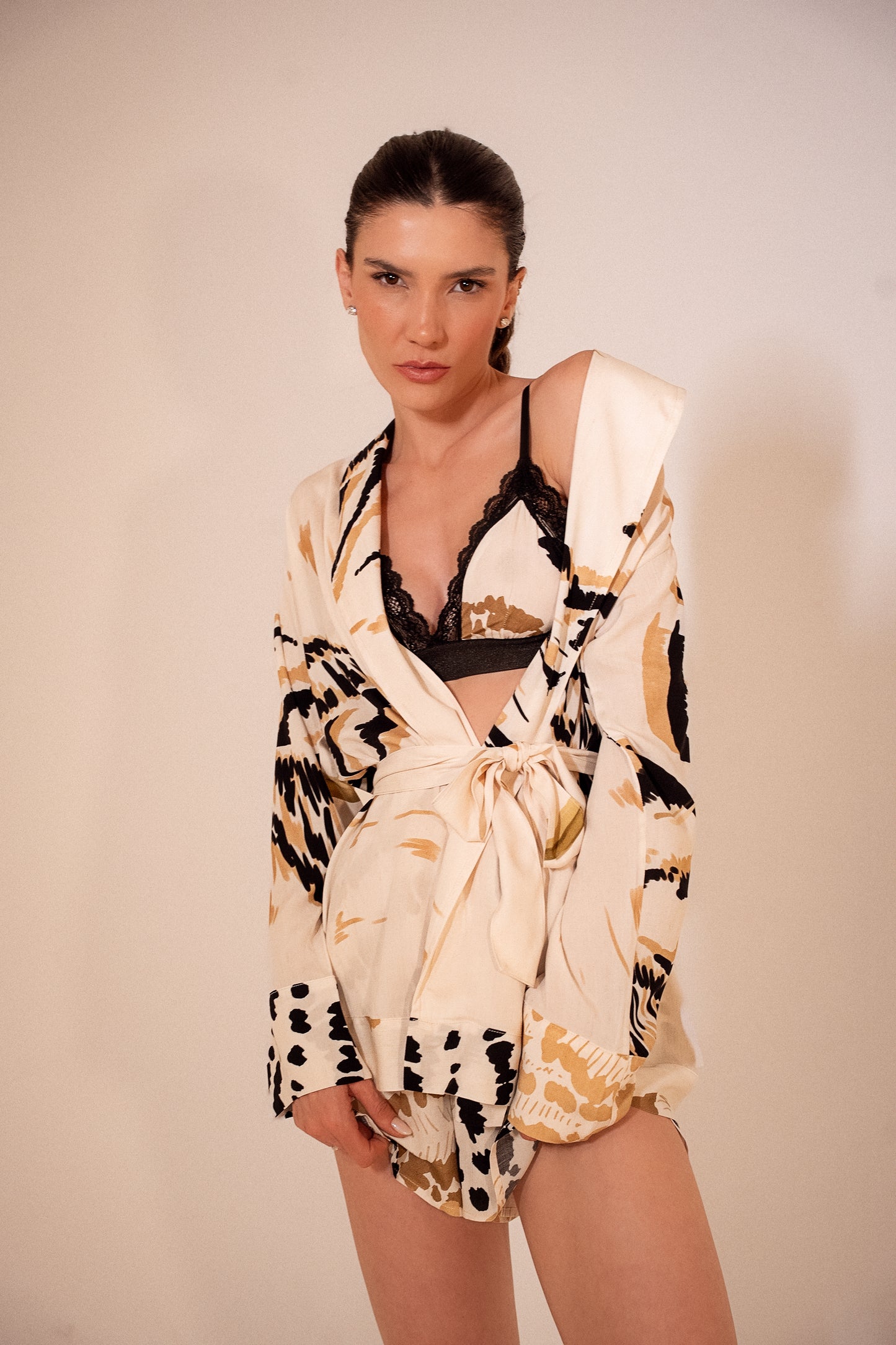 Conjunto Kimono, Calça e Short Reflexo