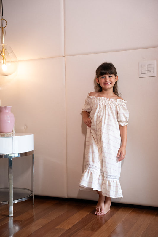 Camisola Ombro a Ombro Infantil