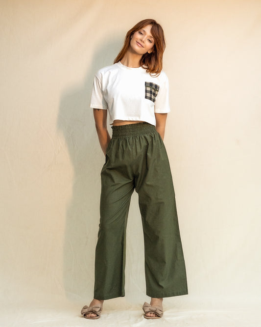 Pijama Básico Verde Militar