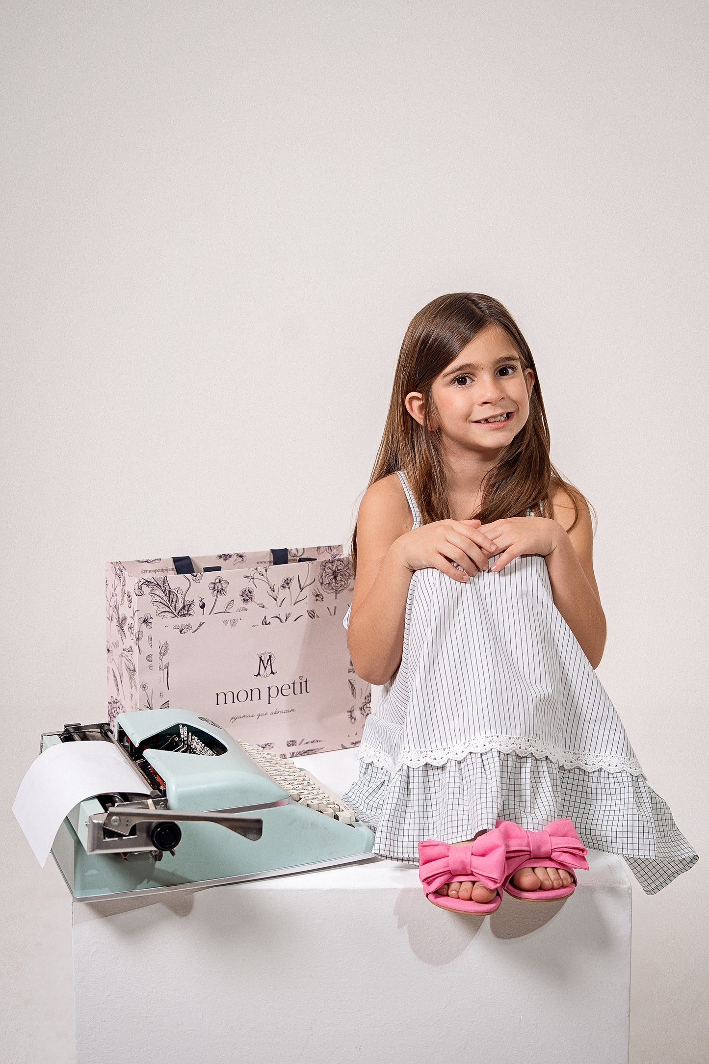 Camisola Infantil Listrada Verde