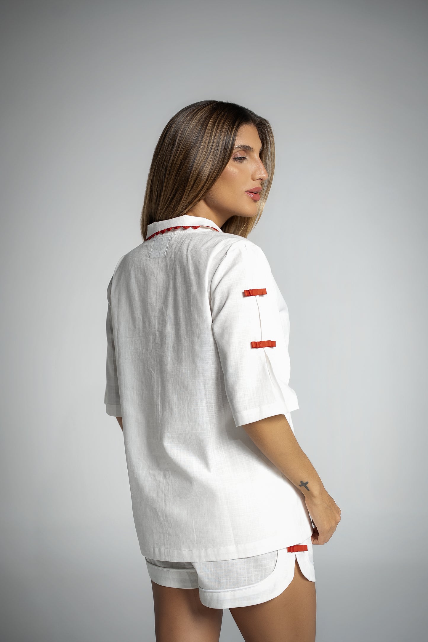 Pijama Curto Alfaiataria