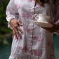 Pijama Provençal Longo Rosa