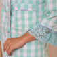 Pijama Longo Verde Menta