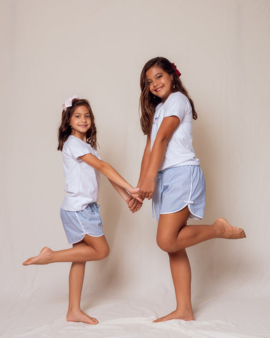 Pijama Infantil Conexão Azul