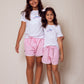 Pijama Infantil Conexão Rosa