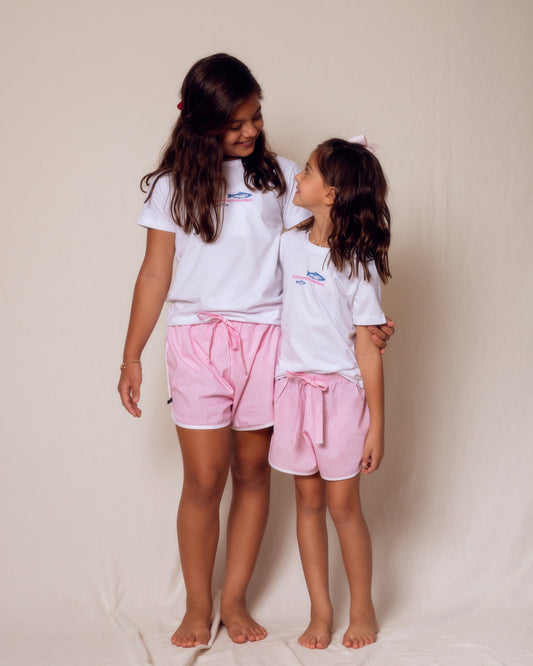 Pijama Infantil Conexão Rosa