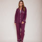 Pijama Flanelado Marsala